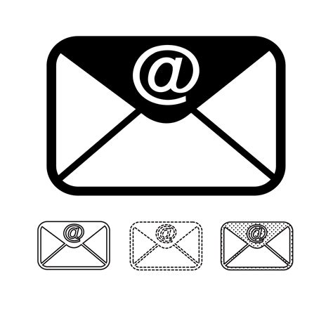Email Mail Icon Vector 572037 Vector Art At Vecteezy