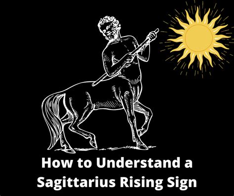 How to Understand a Sagittarius Rising Sign | Exemplore