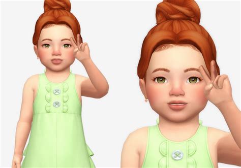 Casteru Is Creating Sims 4 Cc Patreon In 2022 Toddler Hair Sims 4