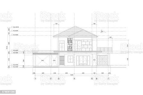 Sketch Drawing Of Building Architecture Stock Illustration Download