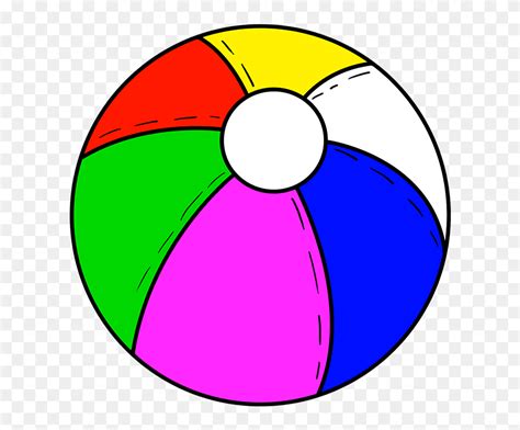 Download How To Draw Beach Ball Beach Ball Drawing Easy Clipart