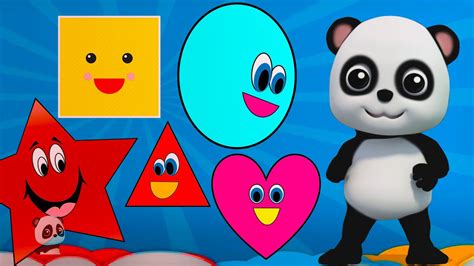 Learn Shapes Colours More Learning Videos By Baby Bao Panda Nursery