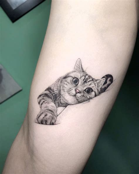 15 Of The The Coolest Cat Tattoos On Instagram Tatuaje