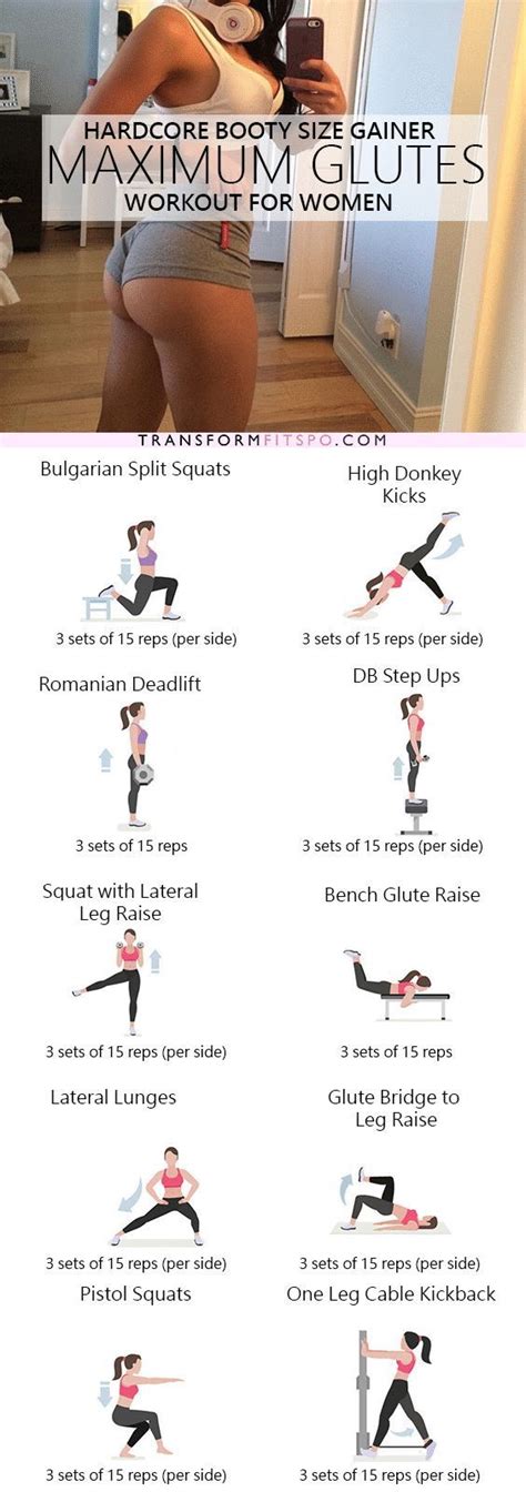 Workouts For Women That Will Help You Get The Perfect Booty