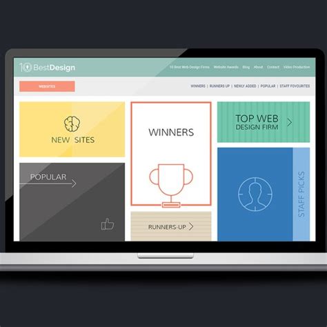 10 Best Designs Website Awards Page Layout Web Page Design Contest