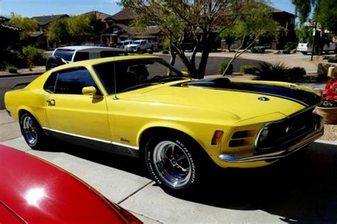 1970 70 Mach 1 Mustang 351 Cleveland M 4v Code 4 Speed 74k Original