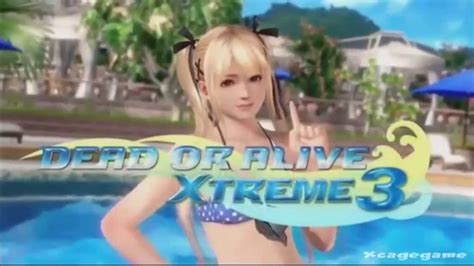 Dead Or Alive Xtreme 3 Gameplay Teaser Trailer Ps4psvita Youtube
