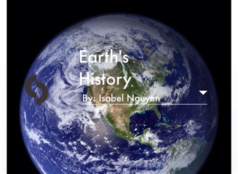 Earths History On Flowvella Presentation Software For Mac Ipad And