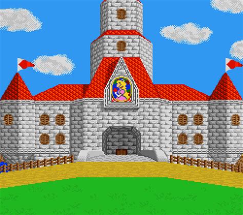 Supper Mario Broth Peachs Castle From Wrecking Crew ‘98 This Is The
