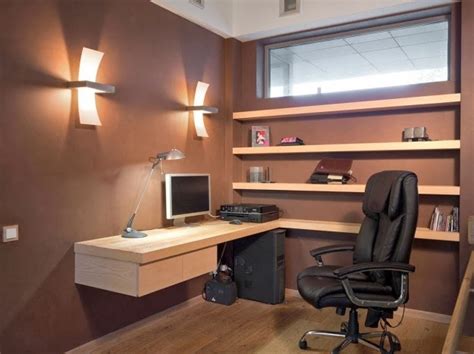 Oficinas En Color Marrón Chocolate Colores En Casa