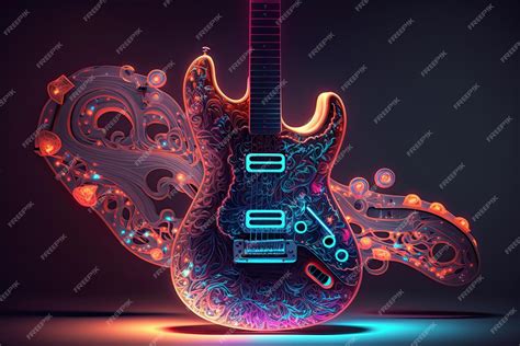 Electric Guitar Designs Art