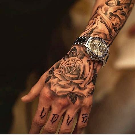 Beautiful Hand Rose Tattoo Artist Ig Stephanmilovanov Dm For