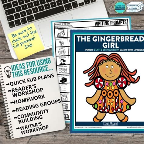 The Gingerbread Girl Activities And Lesson Plans For 2024 Clutter Free Classroom By Jodi Durgin