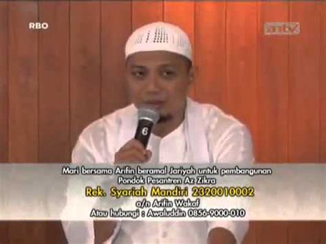 Ceramah habib ahmad al habsyi ceramah agama yang menyentuh hati membuat kita sadar akan hidup kita. Ceramah Agama Yang Menyentuh Hati Ustad Arifin Ilham ...