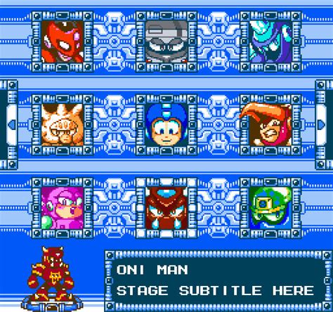 Mega Man Sg Stage Select Concept By Karakatodzo On Deviantart