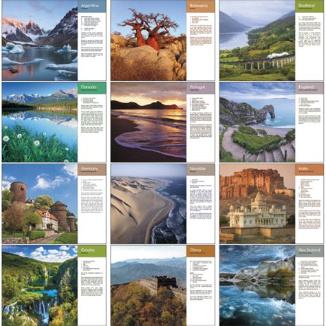 Cn 1704 World Scenes With Recipes Calendars Now Calendars Now