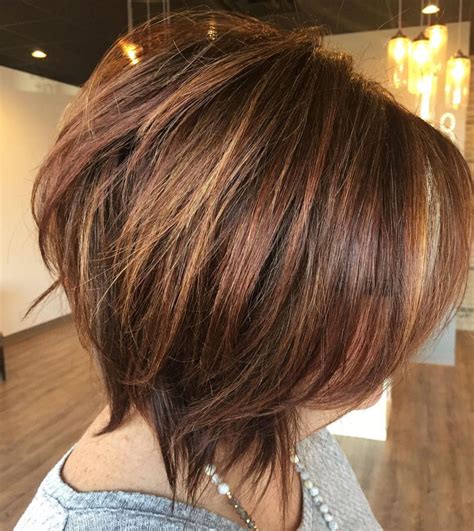 Full Bodied Messy Razored Bob Thick Hair Styles Short Hair With