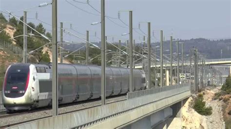 High Speed Train Tgv In France Youtube