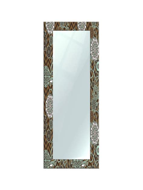 Buy 999store Printed Mirror Long Size Long Mirrors For Bedroom Brown