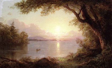 Landscape In The Adirondacks By Frederic Edwin Church Print Or Oil
