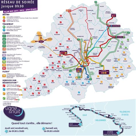 Carte Des Transports En Commun De Lille
