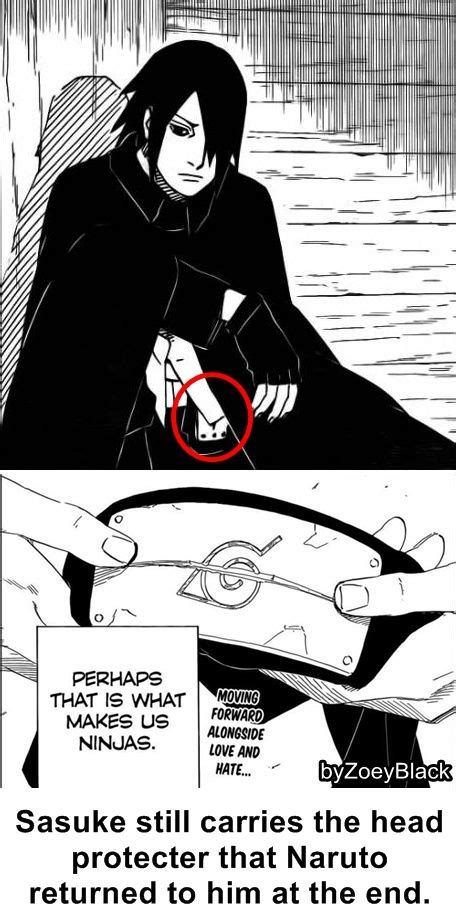Thats I Have No Words Sasuke Still Carries The Headband From The