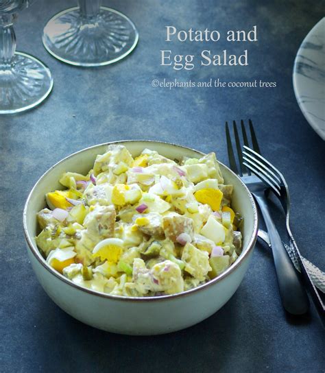 Potato And Egg Salad Using Instant Pot Elephants And The Coconut Trees