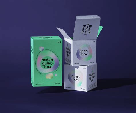 Packaging Product Branding Boxes Free Mockup Free Mockup World