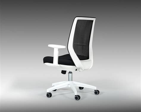Being comfortable while you work is one of the keys to. Modrest Bayer Modern Black & White Office Chair