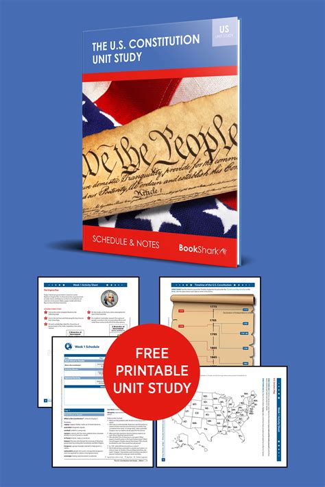 Free Us Constitution Unit Study With Printables