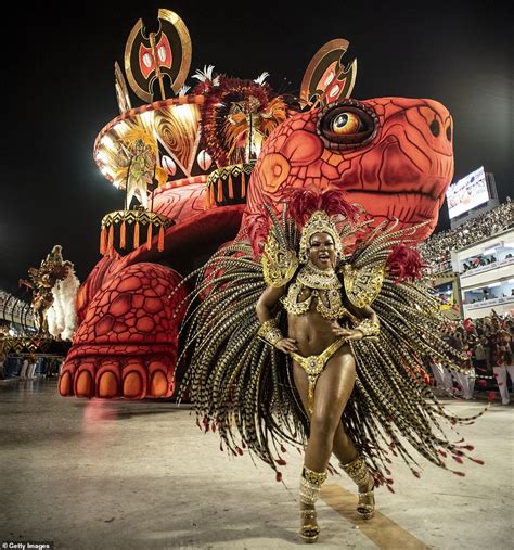 Thousands Of Dancers Take To Rio De Janeiro S Famous Sambadrome For The Annual Carnival Parades