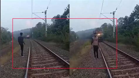 Viral Video Man Posing For Video Dies After Being Hit By Train News Times Of India Videos