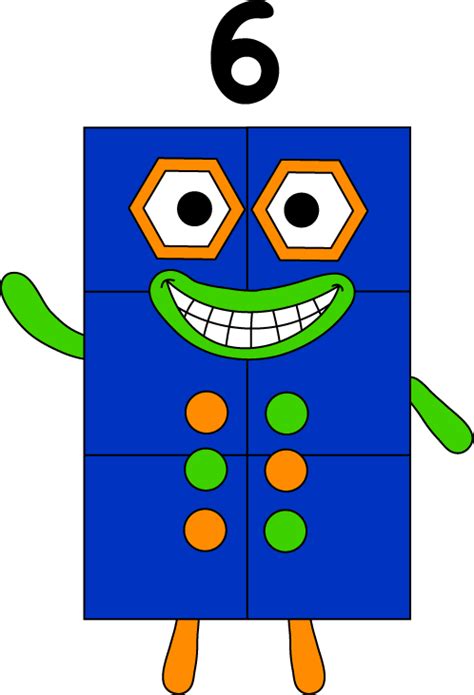 Numberblocks Coloring Pages 6 Six Character Numberblocks Wiki Fandom