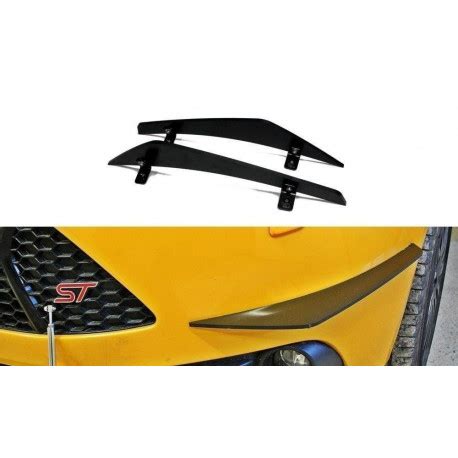 Canards Front Bumper Wings Ford Focus St Mk Races Shop Com