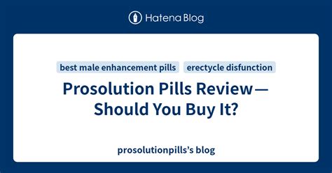 Prosolution Pills Review — Should You Buy It Prosolutionpillss Blog