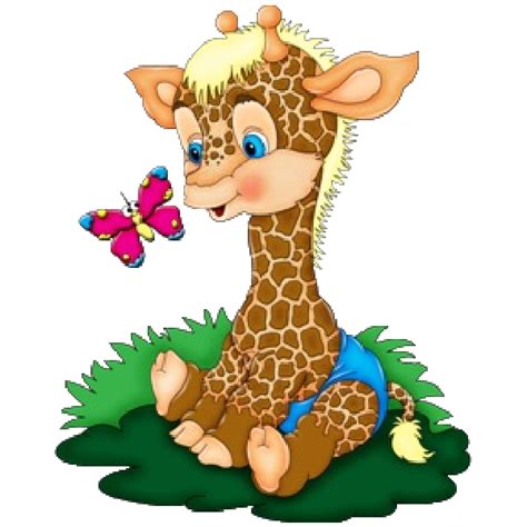 Baby Giraffe Giraffes Cartoon Animal Images Clip Art Giraffe Pictures