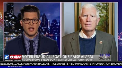 Congressman Mo Brooks Discusses Election Integrity On One America News