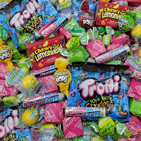 buy sweet and awesome candy mix candy assortment includes sweetarts mini chewy lemonhead