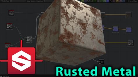 Creating Rusted Metal Material In Substance Designer Tutorial Hun