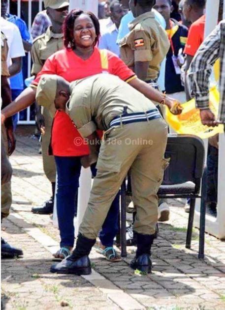 Photos Of Ugandan Police Searches Womens Breasts And Private Parts