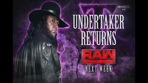 The Undertaker And Shawn Michaels Returns Raw 2017 Youtube