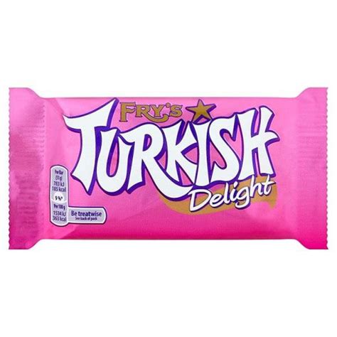 Frys Turkish Delight 51g British Chocolate And Sweets Kellys Expat