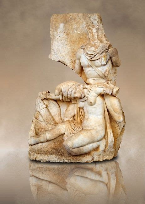 Roman Relief Sculpture Of Bellerophon Aphrodisias Turkey Alain R Truong