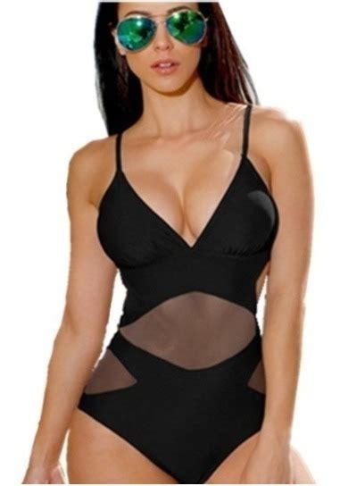 hermoso traje de baño completo mujer bikini monokini halter 699 00 en mercado libre