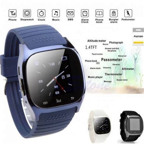 M26 Bluetooth Smart Wrist Watch For Smartphones New Tech Store