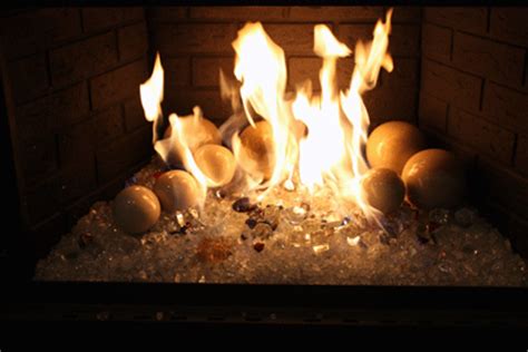 They come in many sizes, shapes and colors, they are clean burning, have no odor smoke or fumes, no vent is needed and they can go indoors or outdoors. Ceramic FireBalls-Fireplace-Fire Pit