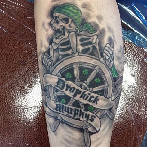 The 115 best rosary tattoos for men improb 60 charming initial tattoo designs k. #johnnymcgee#midwaytattoo#tattoo#dropkickmurphys#sandiego#1. Dropkick Murphy's done by ...