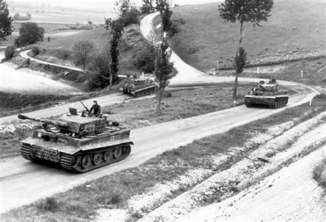 Panzer Vi Tiger Ausf E Of Schwere Ss Panzer Abteilung 101 Tank Number