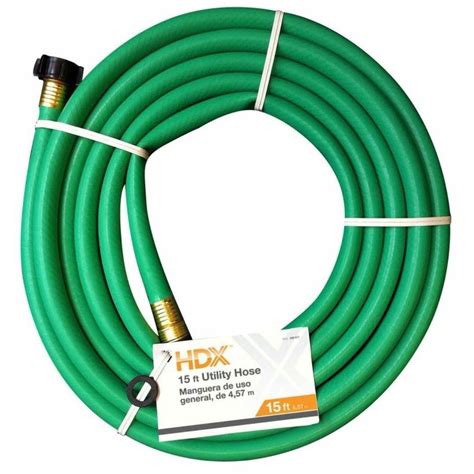 Everything for home and garden. HDX 5/8 in. Dia x 15 ft. Remnant Garden Hose-HDX58015FM ...