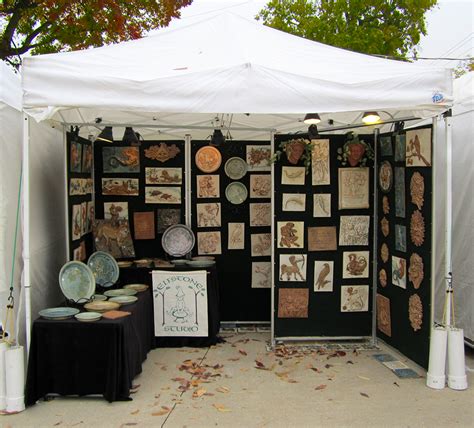 Art Show Booth Walls And Wall Planterselfstone Studio Let Art